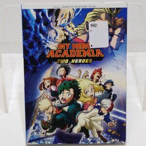 My Hero Academia: Two Heroes DVD Full Length Feature Film (2018) (MHA) NWT